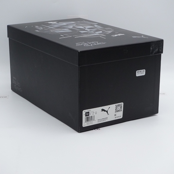 NEW Size 12 Men's PUMA Palermo Squid Game Leather Sneakers 401074-01 Warm White - Picture 5 of 8